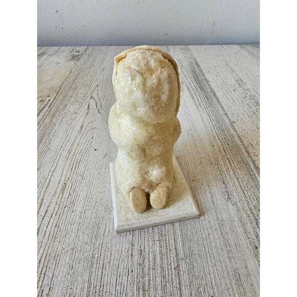 Elaine roesle secret wish snow children Saint Nicholas child bird Cardinal figur - Picture 3 of 7